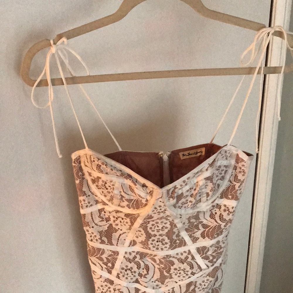 For Love & Lemons Tati lace corset dress
